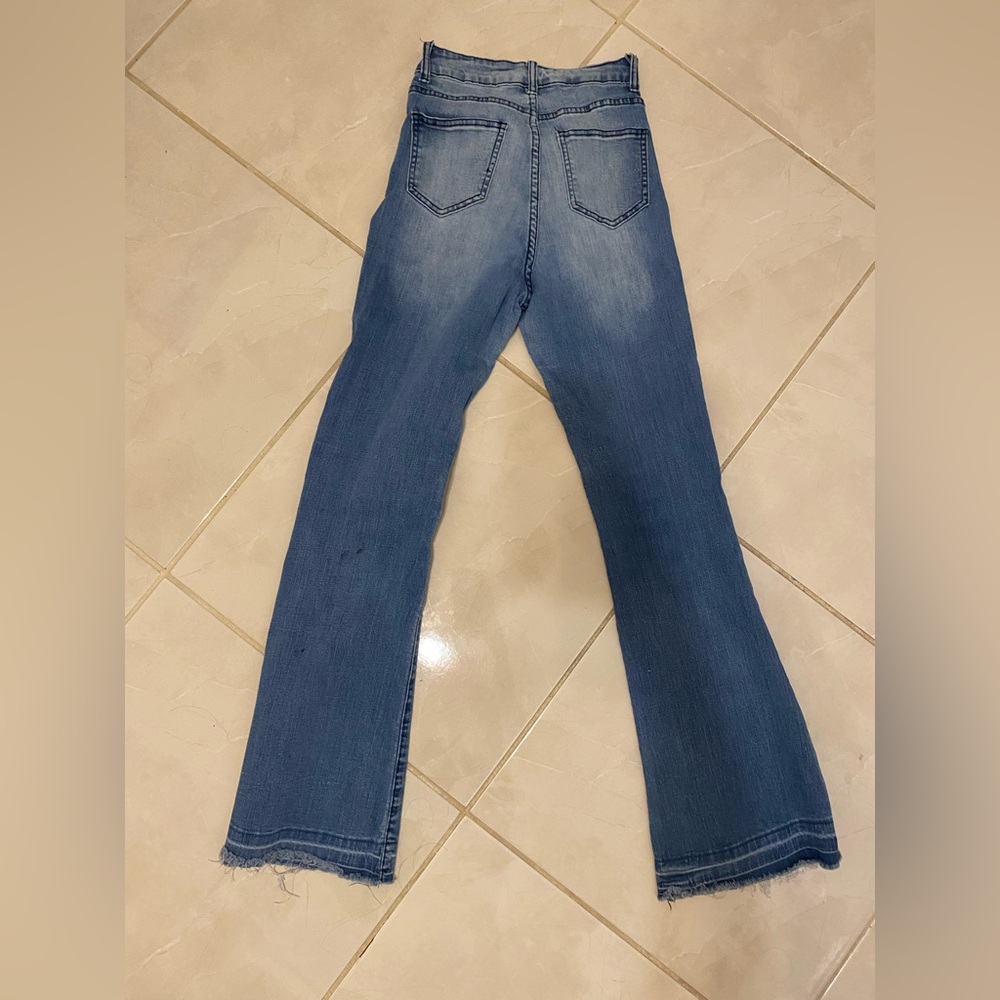 Women’s crazy train flare jeans size 26